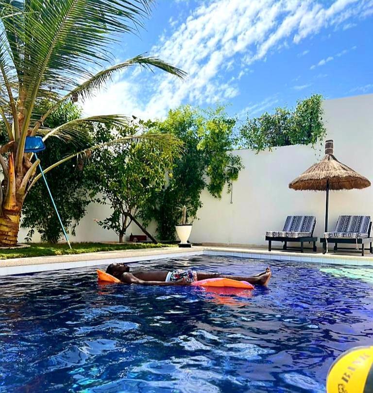 La Baraka, Extravagant Villa For 8 With Pool In Saly Gandigal Bagian luar foto
