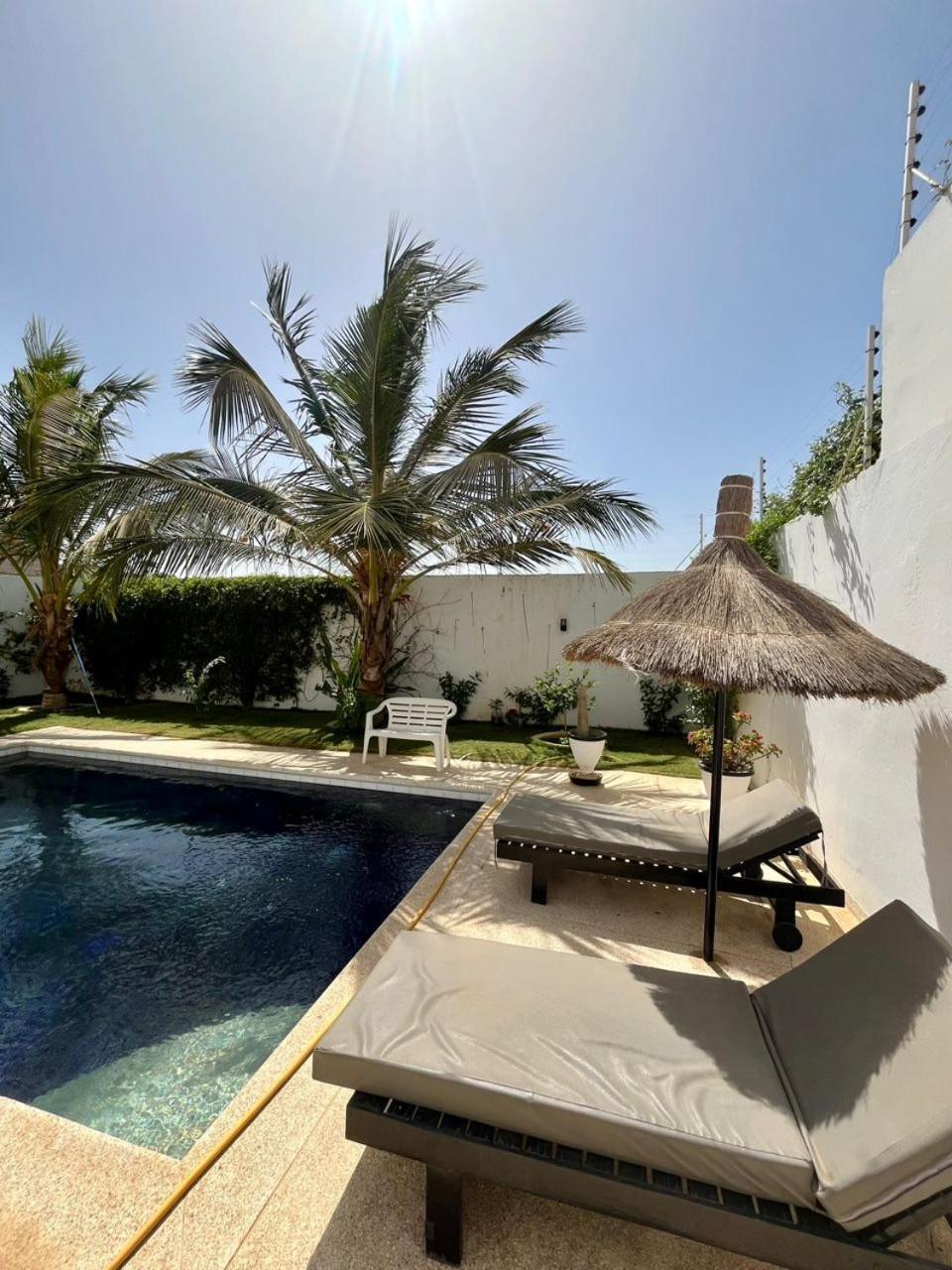 La Baraka, Extravagant Villa For 8 With Pool In Saly Gandigal Bagian luar foto